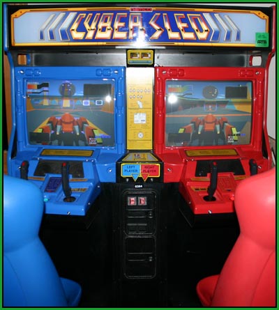 A picture of my cyber sled video game