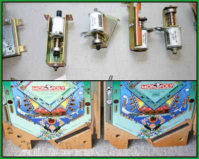 pinball playfield parts