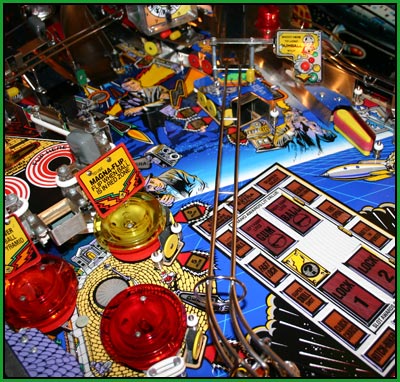 restored twilight zone playfield