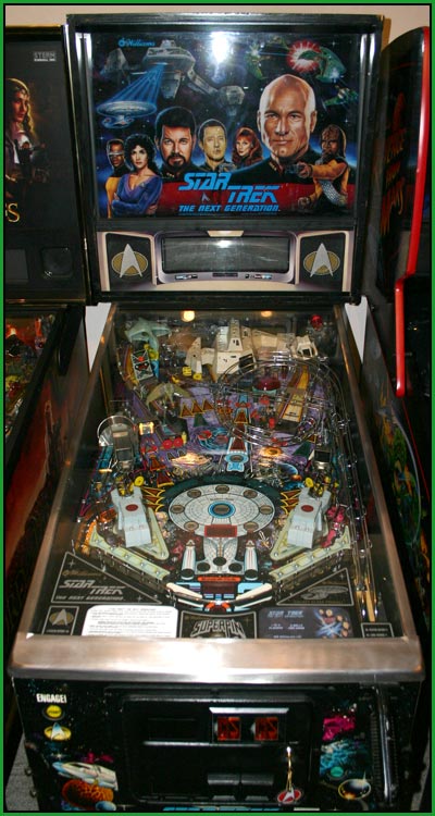 A picture of Star Trek The Next Generation pinball machine